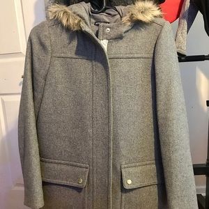 J. Crew Factory Women’s Vail Parka - Heather Gray